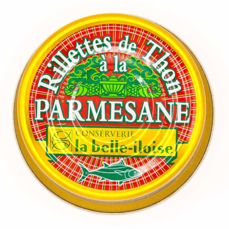 Rillettes van tonijn met Parmezaanse kaas